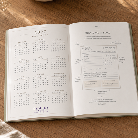 How to use our Remedy Journal for Homeopathy